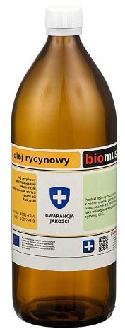 Olej rycynowy Castor oil virgin EPS 1 l BIOMUS