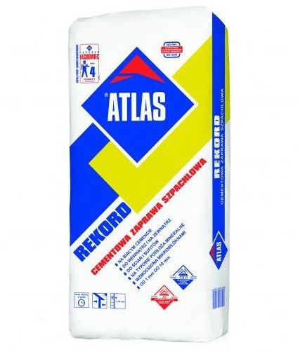 Atlas Cementowa zaprawa szpachlowa REKORD 25kg