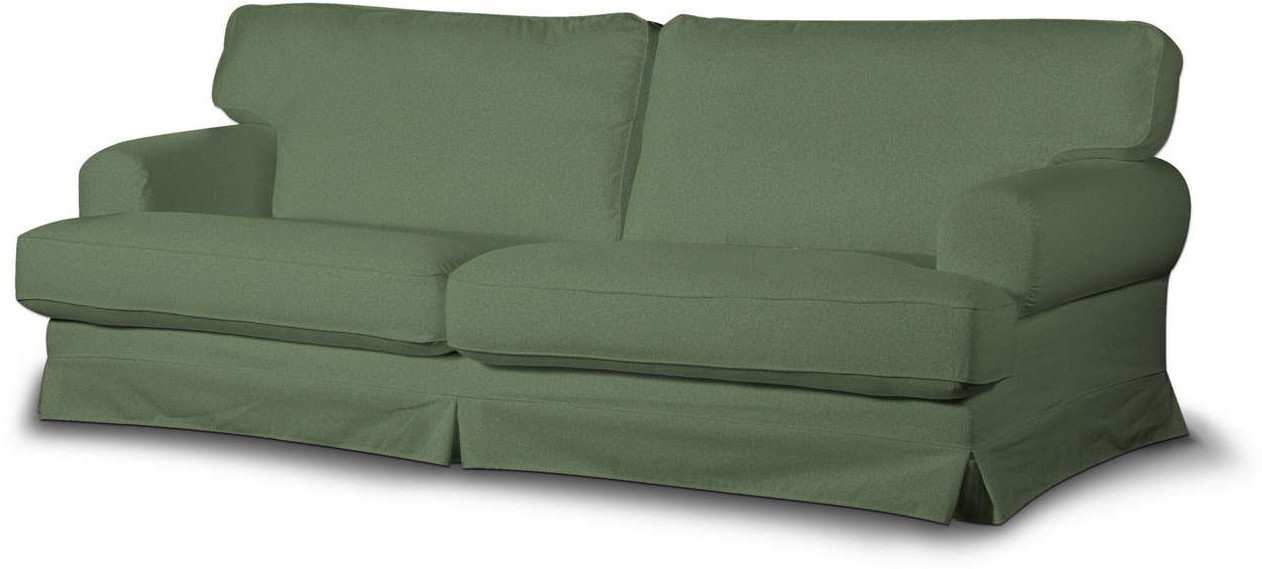 Dekoria pl pl Pokrowiec na sofę Ekeskog rozkładaną zielony melanż sofa ekeskog rozkładana Amsterdam 1015-704-44