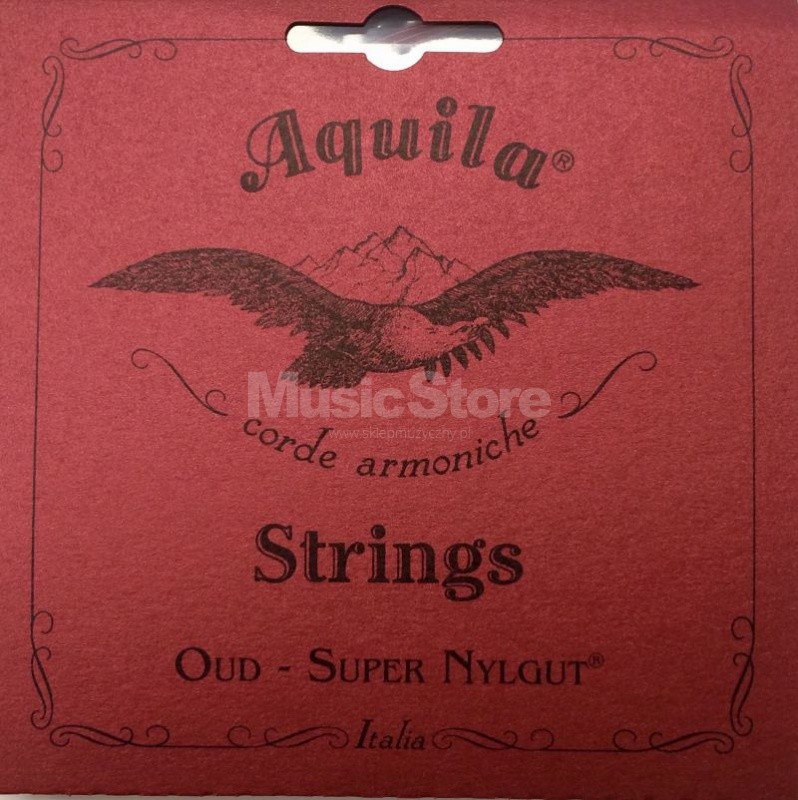 Aquila Corde Armoniche 61O - New Nylgut Oud String Set, Iraqui Tuning, Normal Tension
