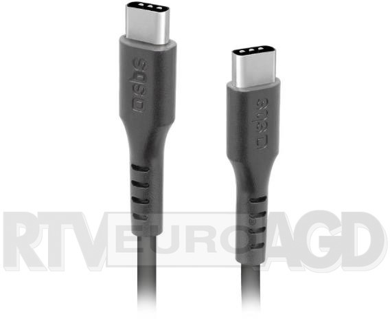 SBS USB-C USB-C 65 W 1m czarny TECABLETC5AK