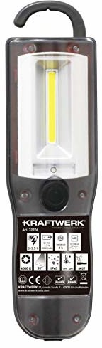 KRAFTWERK 32076 KW latarka ręczna COB-akumulator 3.6 V Li-Ion