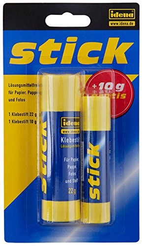 Idena 634152  klej w sztyfcie Bonus Pack, po 1 X 10 G, 22 G 634152