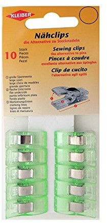 Kleiber naehclips szycia, tworzywo sztuczne, 2,5 x 0,9 x 1,2 cm 70098