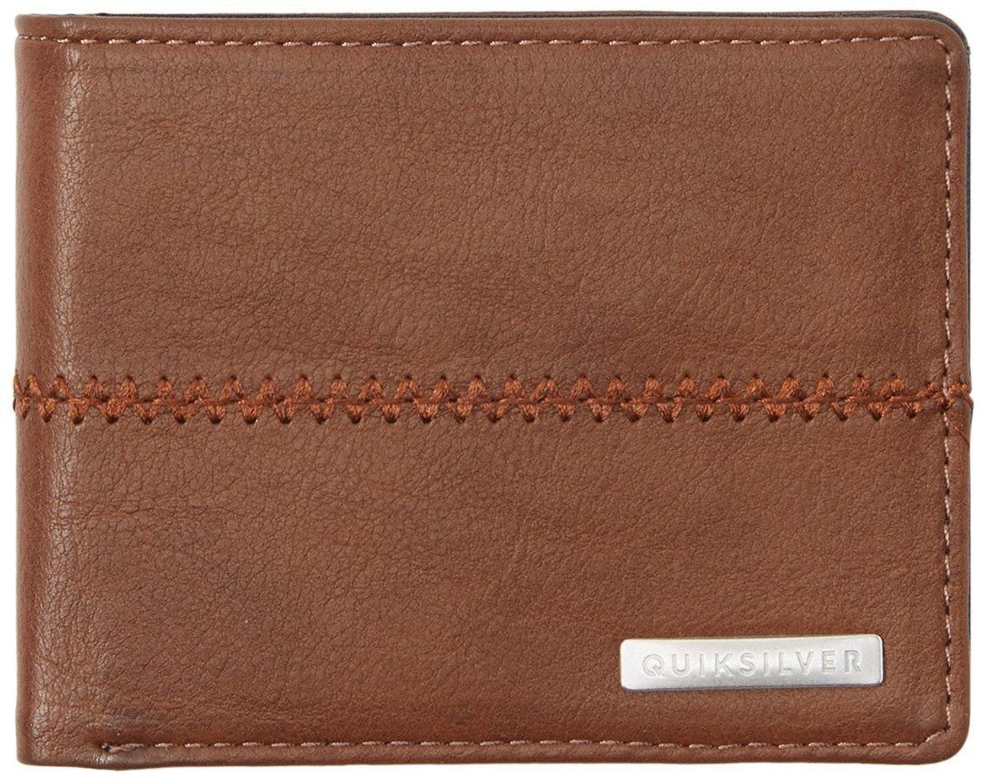 Quiksilver portfel STITCHY 3 WALLET Chocolate Brown CSD0