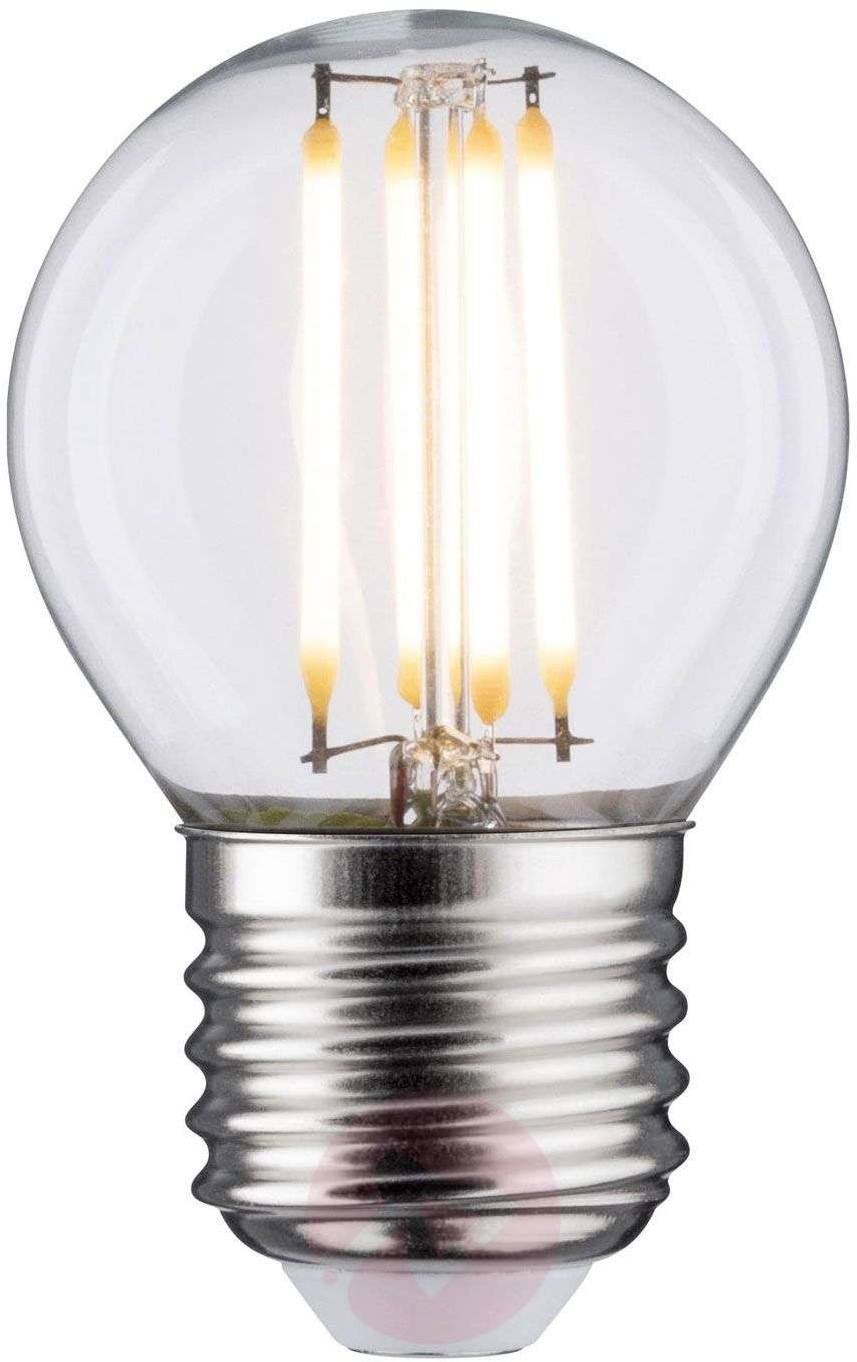Paulmann Żarówka LED E27 5W kropla 2 700 K przezroczysta