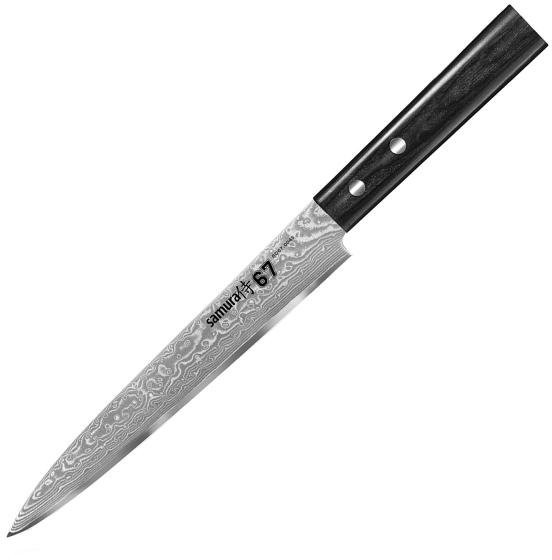 Samura Samura Damascus 67 nóż slicer AUS10 HRC61 SD67-0045M