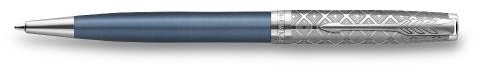 Parker Długopis SONNET PREMUM METAL & BLUE GT lakierowany 2119649 2119649