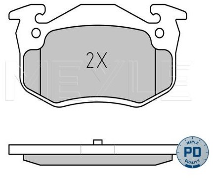 Wulf Gaertner Autoparts Zestaw klocków hamulcowych, hamulce tarczowe Wulf Gaertner Autoparts 025 209 7311/PD