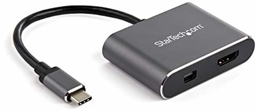 StarTech com Multiport USB C adapter wideo HDMI/MDP CDP2HDMDP