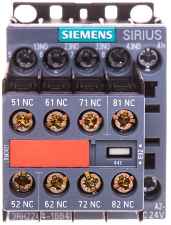 Siemens Stycznik pomocniczy 3A 4Z 4R 24V DC S00 3RH2244-1BB40 3RH2244-1BB40