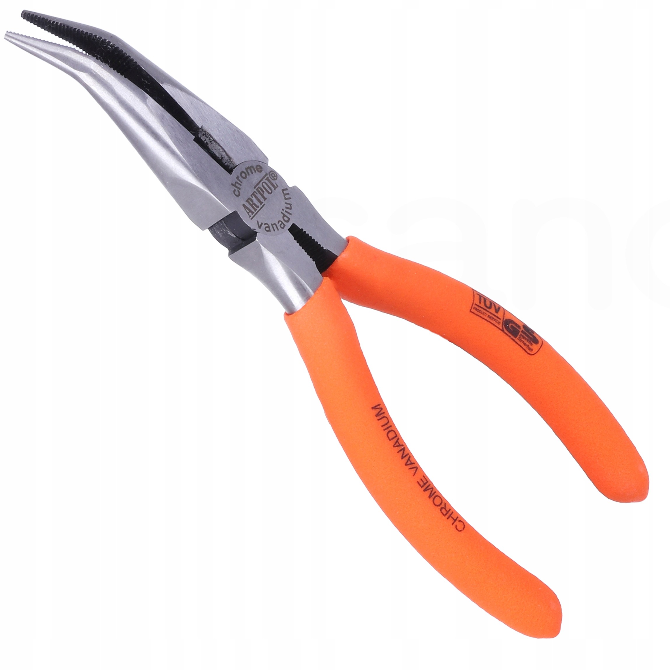 Szczypce Wygięte Precyzyjne Kombinerki Cęgi 160 mm