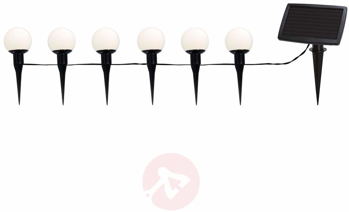 Best Season Solarny łańcuch świetlny LED COMBO z 6 kulami