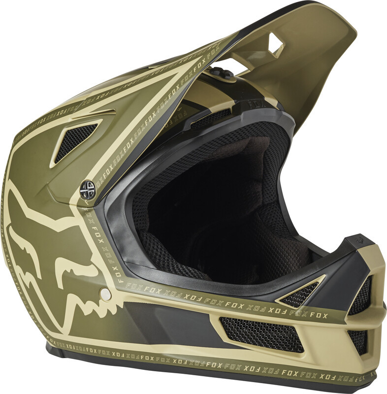 Fox Rampage Comp Cali Helmet Men, tan M | 57-59cm 2021 Kaski rowerowe 27489-088-M