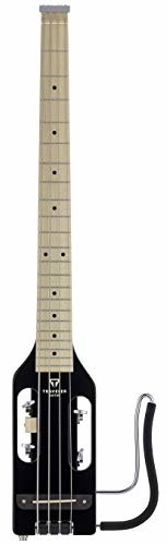 Traveler GUITAR Guitar Ultralekka akustyczno-elektryczna gitara basowa (ULB BKGMP), czarna z połyskiem ULB BKGMP