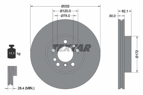 TEXTAR (TMD Friction Services GmbH) (TMD Friction Services GmbH) 92107205 92107205