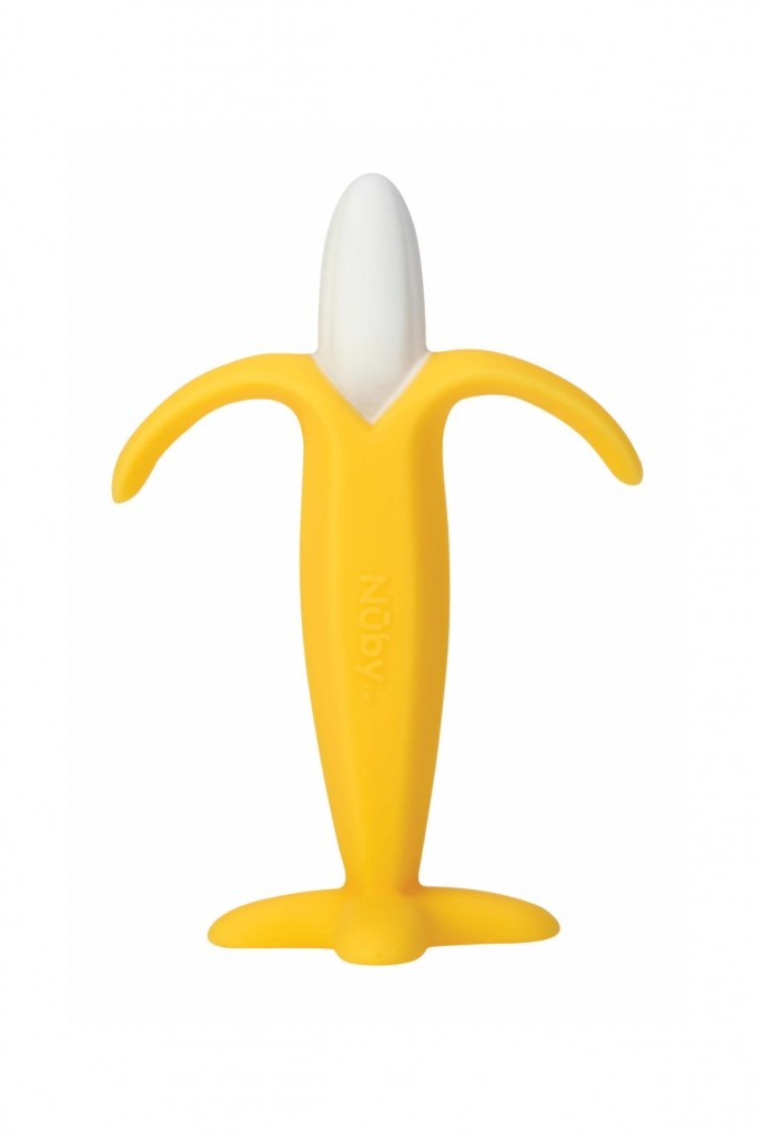 Nuby Nby Gryzak w kształcie banana 6O37IQ 6O37IQ SAM One size