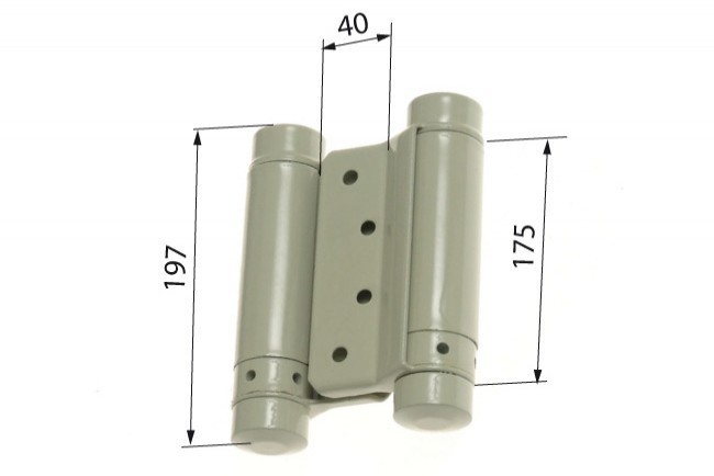Zawias sprężynowy wahadłowy 175 mm lakierowany