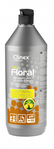 Clinex Płyn do podłóg 1L. - citro