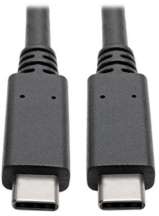 Tripp Lite U420-003-G2-5A kabel USB-C do USB-C (typ C), USB 3.1, Gen 2, 10 Gb/s, klasyfikacja 5A, kompatybilny z Thunderbolt 3, M/M, 0,91 m U420-003-G2-5A