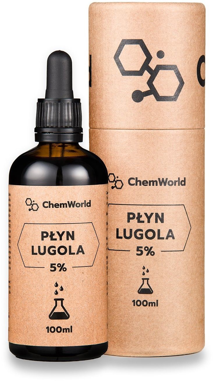 Chemworld Płyn Lugola 5% Jod 100 ml ChemWorld chw-005