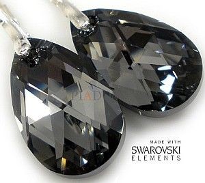 Swarovski NOWOŚĆ piękne kolczyki SILVER NIGHT