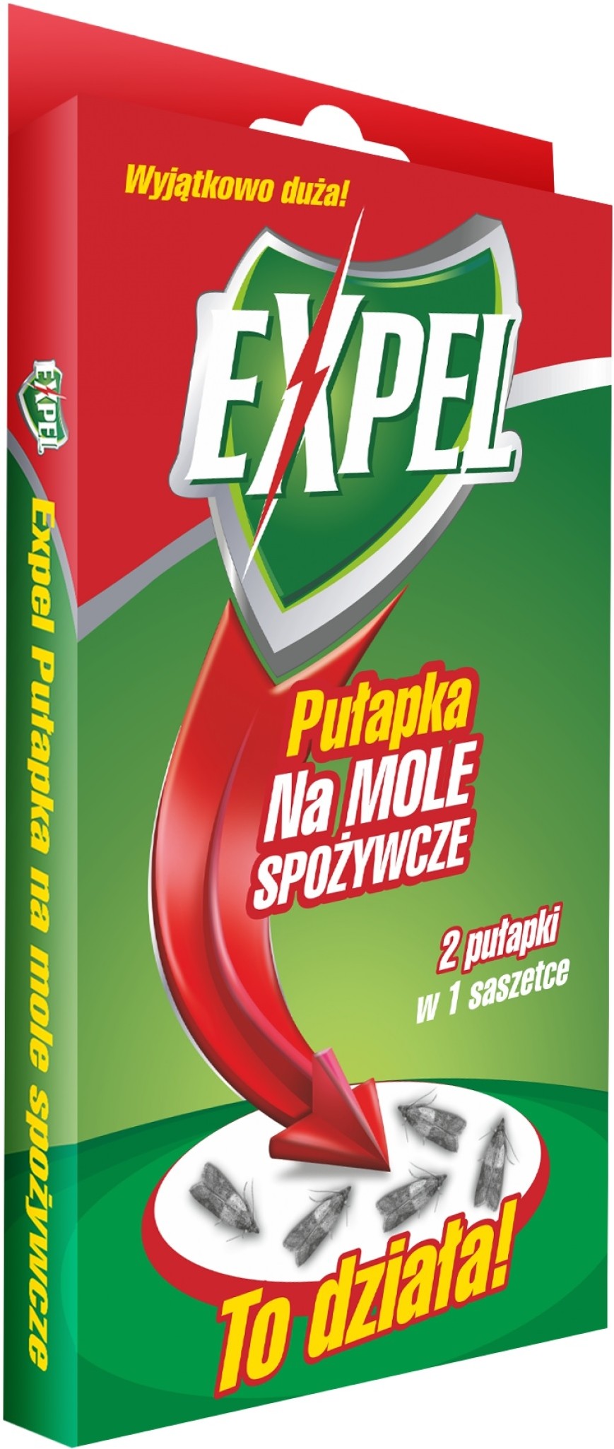 Expel Pułapka Na Mole Spożywcze 2 Sztuki
