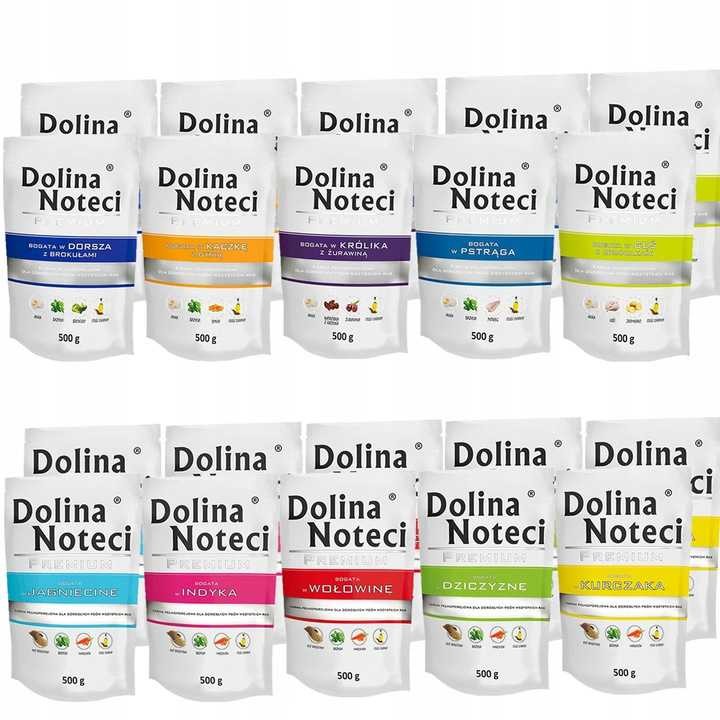 Dolina Noteci DOLINA NOTECI Premium Saszetki MIX SMAKÓW Zestaw 20x 500g  od 95zł +DO 3% ZWROTU W PROGRAMIE LOJALNOŚCIOWYM ZEST-DNP-STAN-500-20