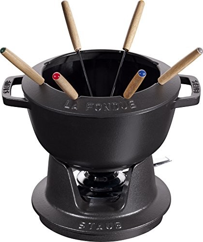 Staub ZWILLING Fondue Set Czarny 20 cm 14002023