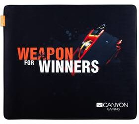 Podkładka pod mysz Canyon MP-5 35 x 25 cm CND-CMP5) Czarna