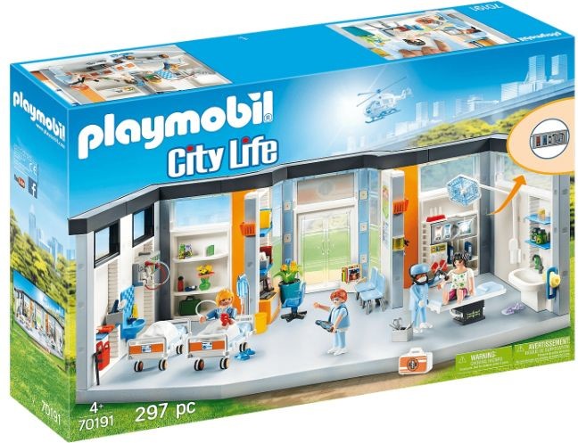 Playmobil 70191 Szpital z wyposażeniem