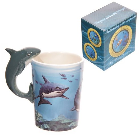 Puckator Filiżanka z uchwytem Hai rekina (SMUG08)