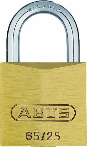Abus ABUS  65/25 Kłódka 25 MM mosiądz  abu6525 02324