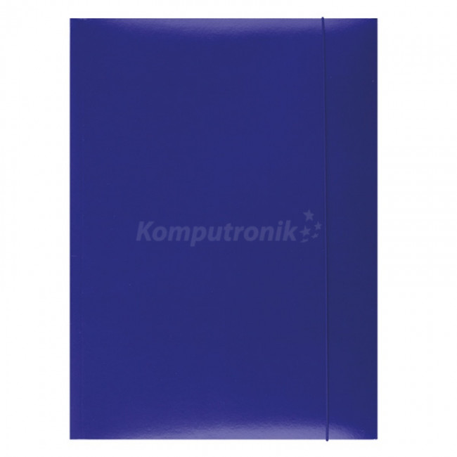 OFFICE PRODUCTS Teczka z gumką A4 - niebieska