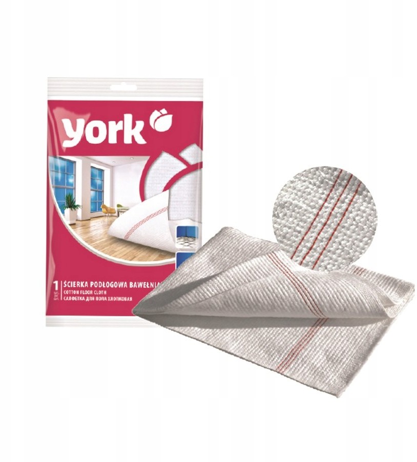 York Ścierka podłogowa bawełna 50x53cm