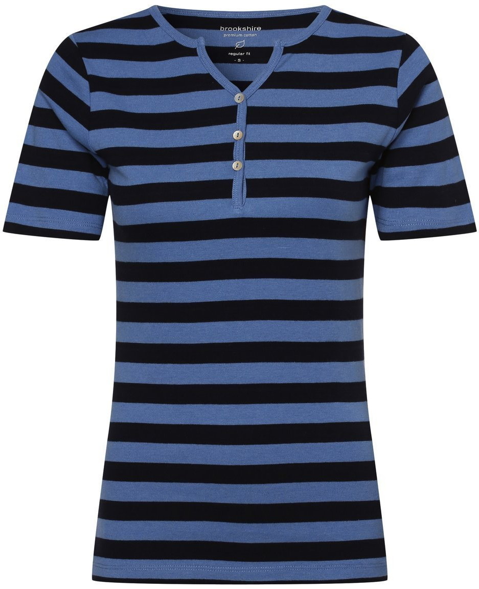 brookshire brookshire - T-shirt damski, niebieski