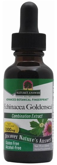 Natures Answer Answer Echinacea & goldenseal jeżówka i gorzknik kanadyjski suplement diety 30ml