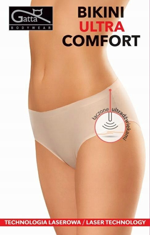 Gatta Majtki Bikini Ultra Comfort L/White