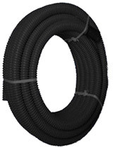 TT Plast Rura dwuścienna 40mm CZARNA C40