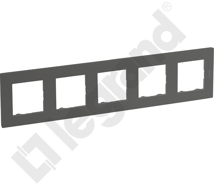 Legrand NILOE STEP RAMKA 5-KROTNA KOLOR STALOWY 863495