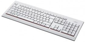 Fujitsu Keyboard KB521 standardowe klawiatura z układem perską i farsi angielską Marble grey 1,8 m S26381-K521-L167