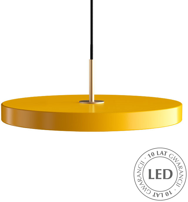 UMAGE Lampa wisząca Asteria Saffron Yellow 2175 UMAGE nowoczesna designerska oprawa wisząca 02175