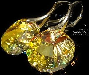 Swarovski SUPER CENA kolczyki AURORA SEASHELL