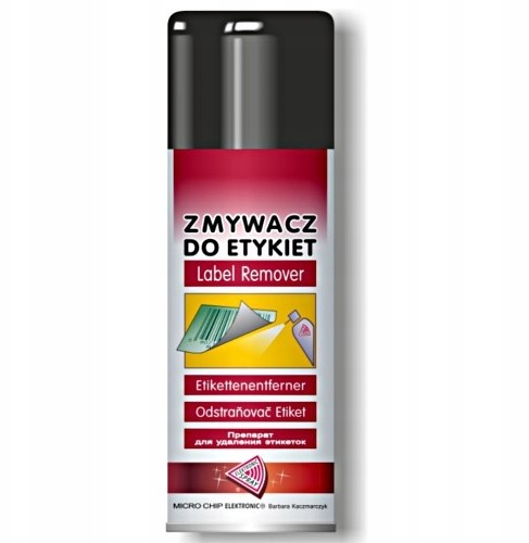 Zmywacz do Etykiet Naklejek 400ml Spray Micro Chip