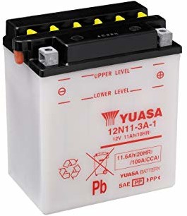 Yuasa battery 12 N11 3 A 1 bateria (cena w zestawie: EUR 7,50 kaucji)