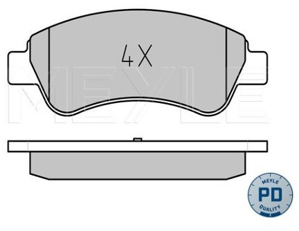 Wulf Gaertner Autoparts Zestaw klocków hamulcowych, hamulce tarczowe Wulf Gaertner Autoparts 025 235 9919/PD