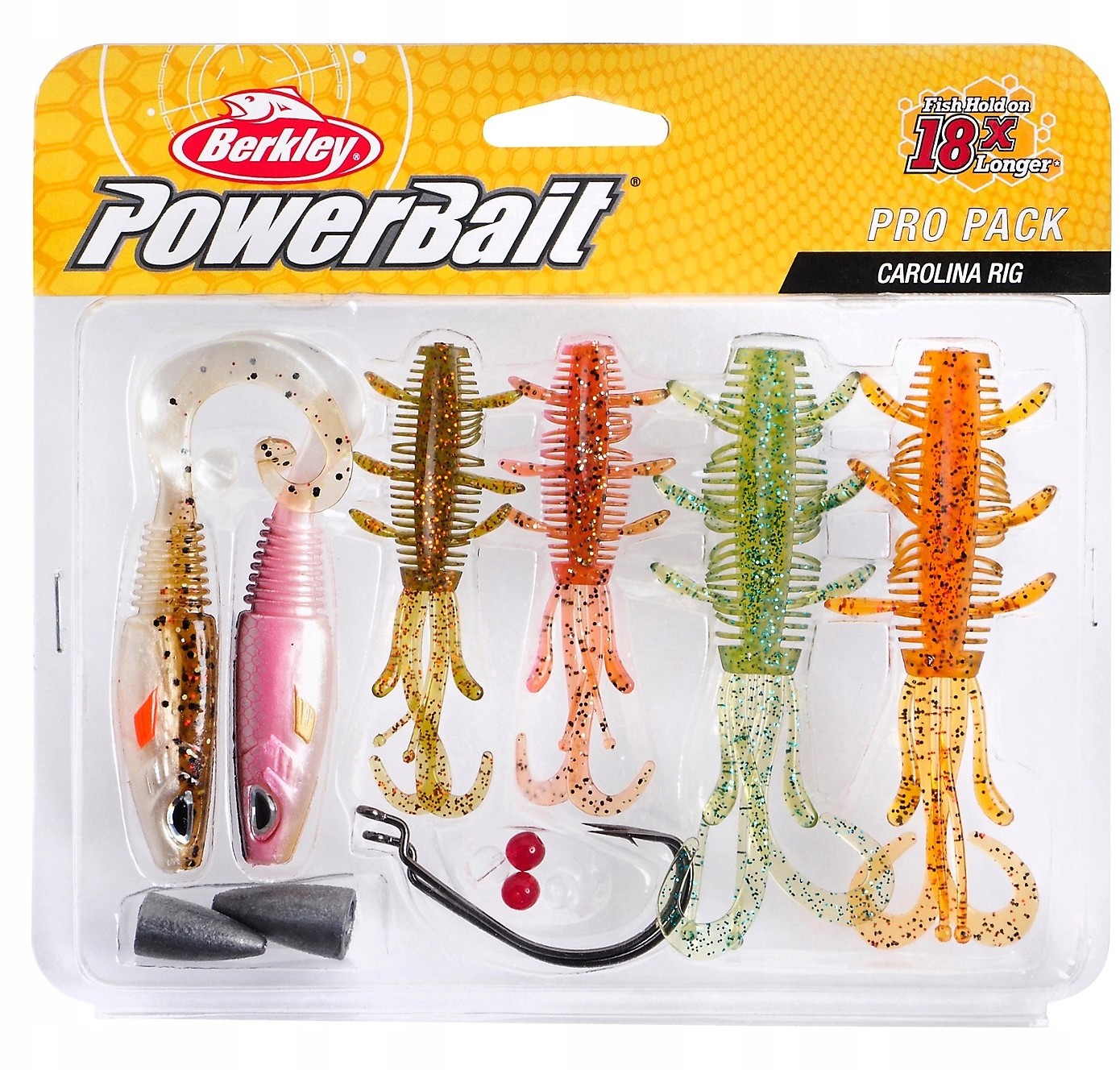 BERKLEY Zestaw gum Pro Pack C-rig