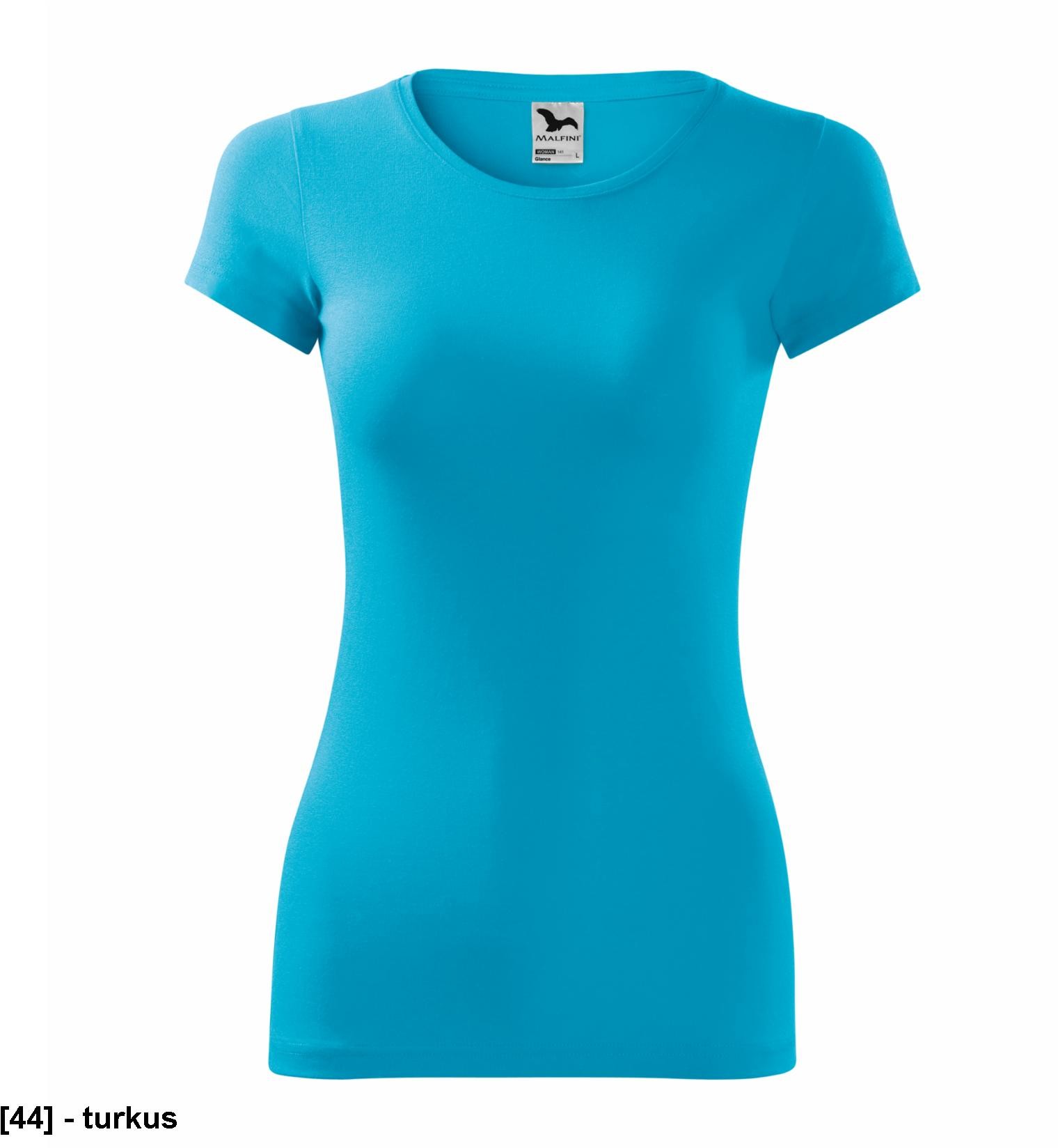ADLER MALFINI Glance 141 - Koszulka damska, 180 g/m, 14 kolorów - XS-2XL Glance 141