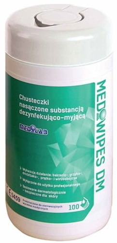 Medilab Mediwipes DM chusteczki w tubie 100 szt 10-0194