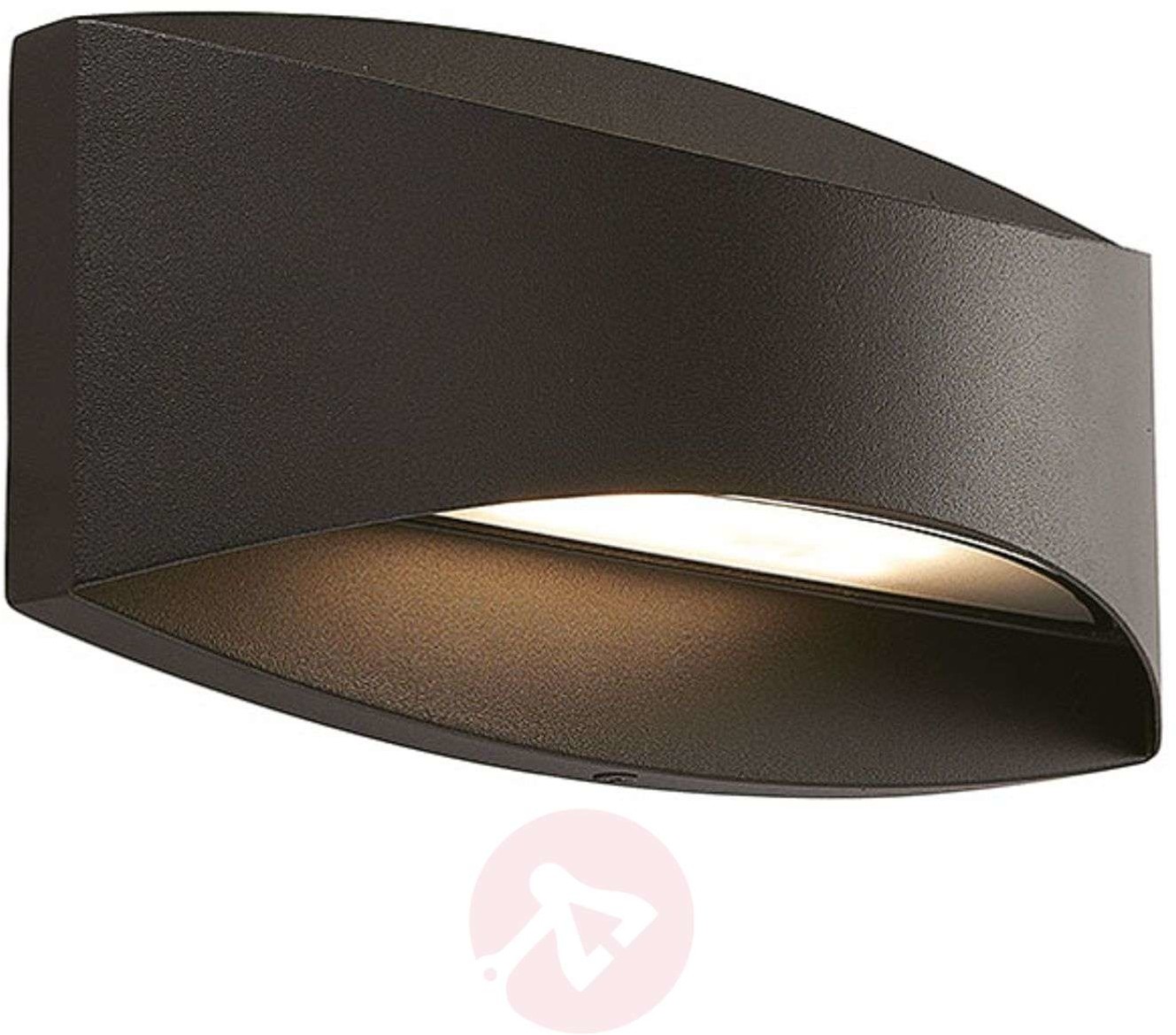 Lindby Lindby Evric kinkiet zewnętrzny LED, 25,4 cm